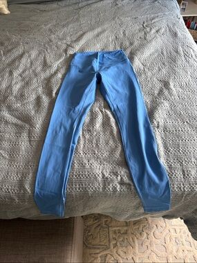 Light Blue High-Waist Leggings